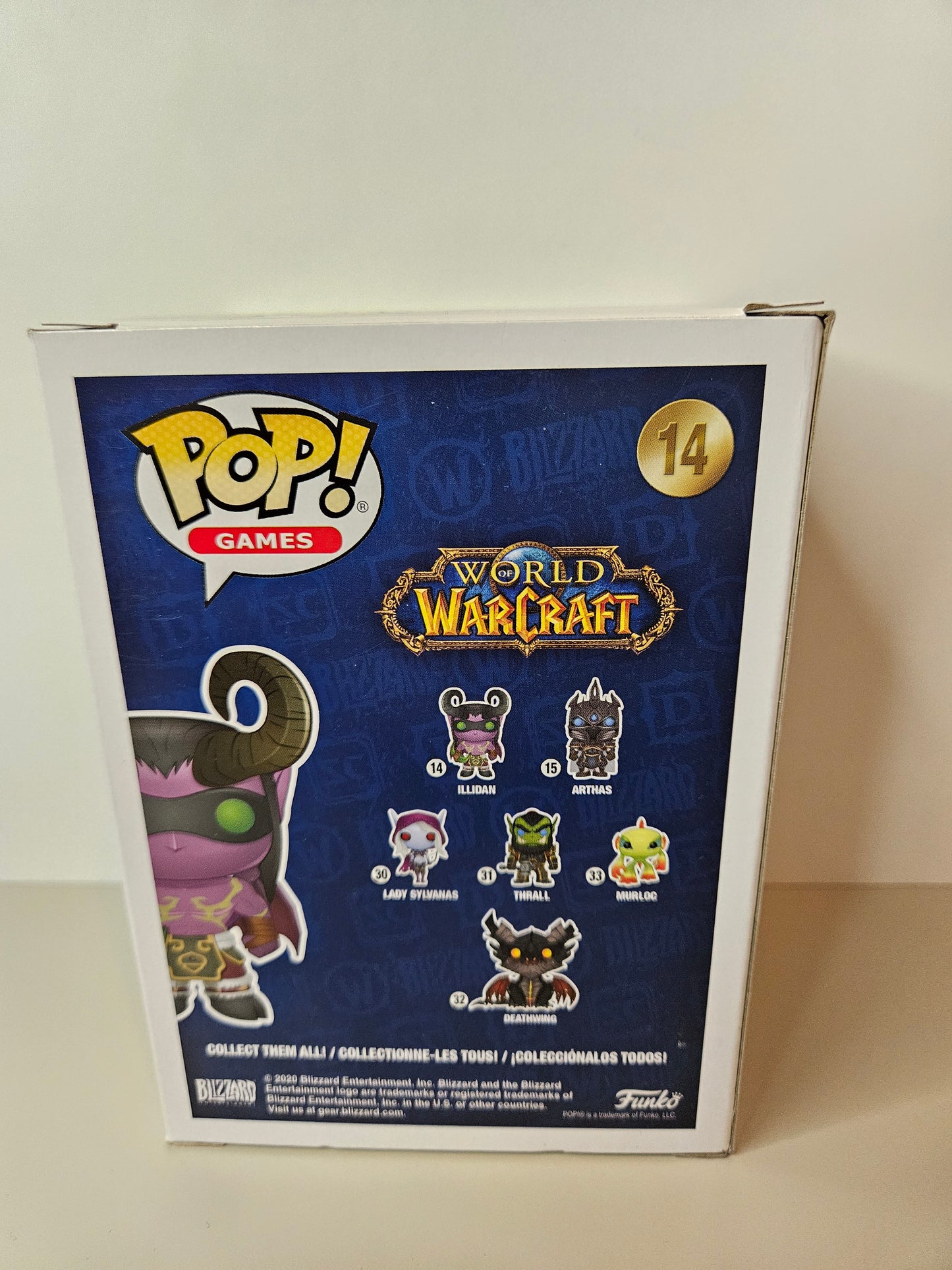 Funko Pop Illidan Exclusive World of warcraft