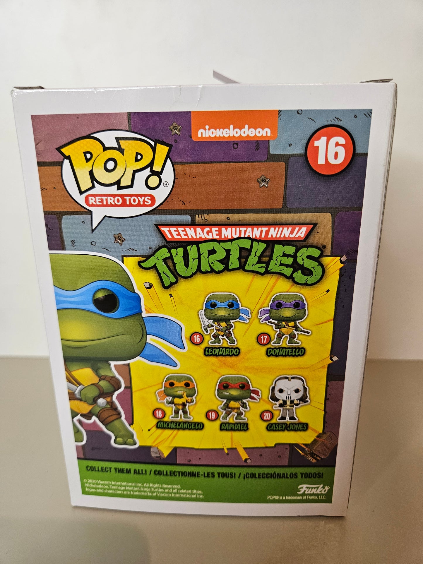 Funko Pop Tortue Ninja Leonardo 16