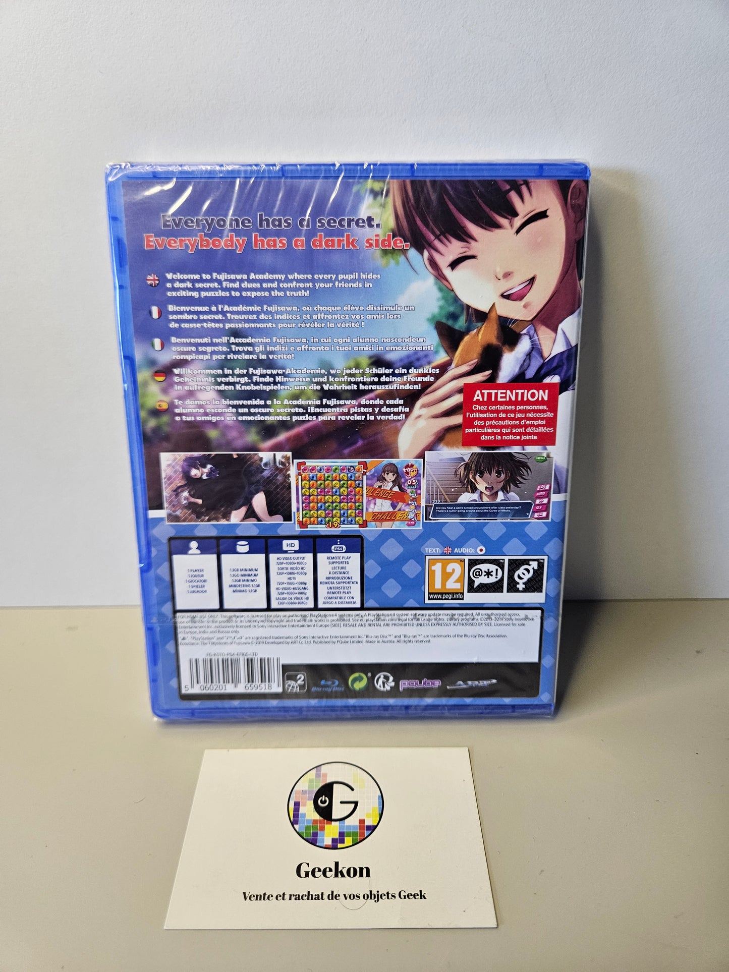 Playstation - Kotodama : The 7 Mysteries of Fujisawa