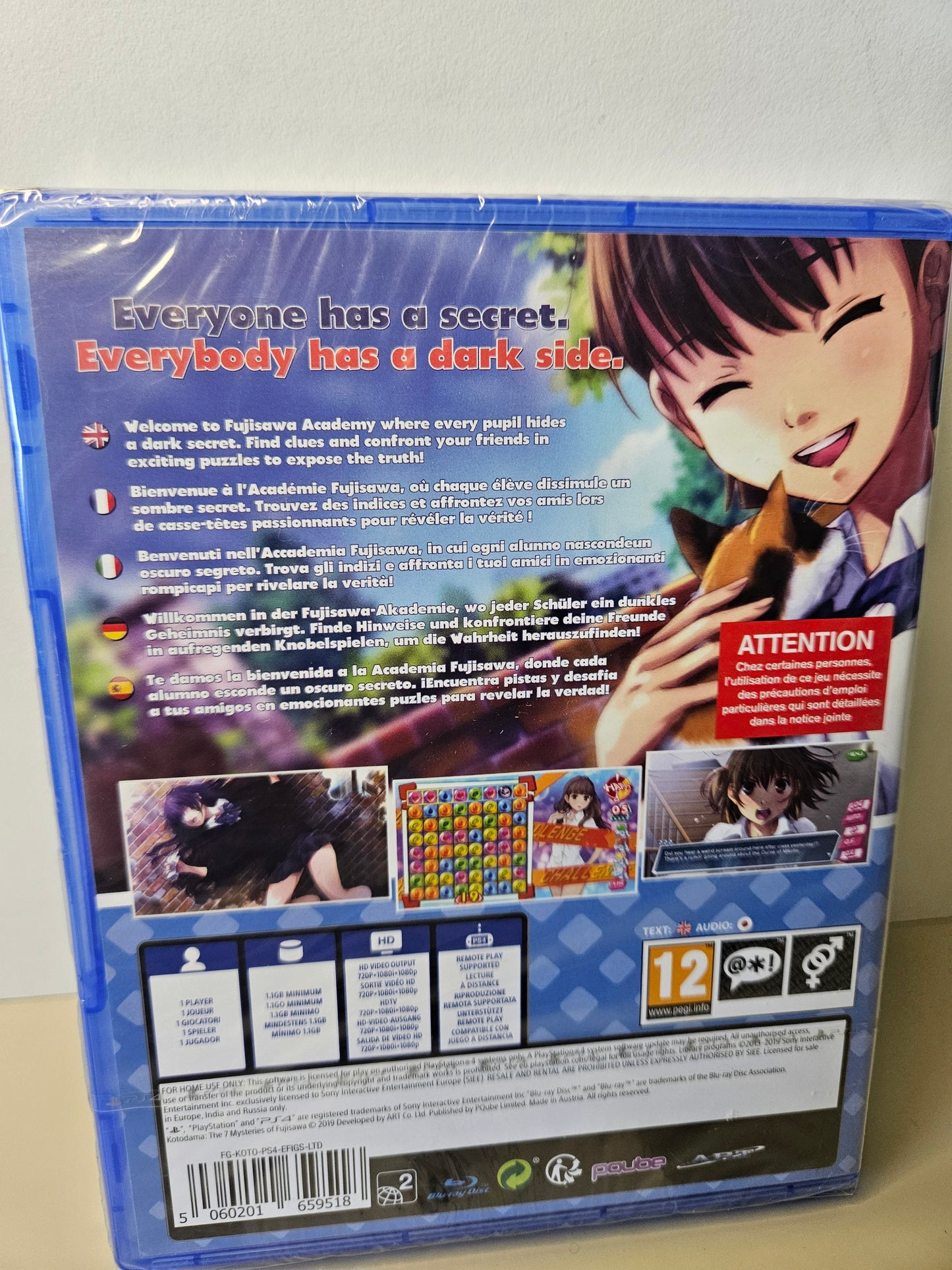 Playstation - Kotodama : The 7 Mysteries of Fujisawa