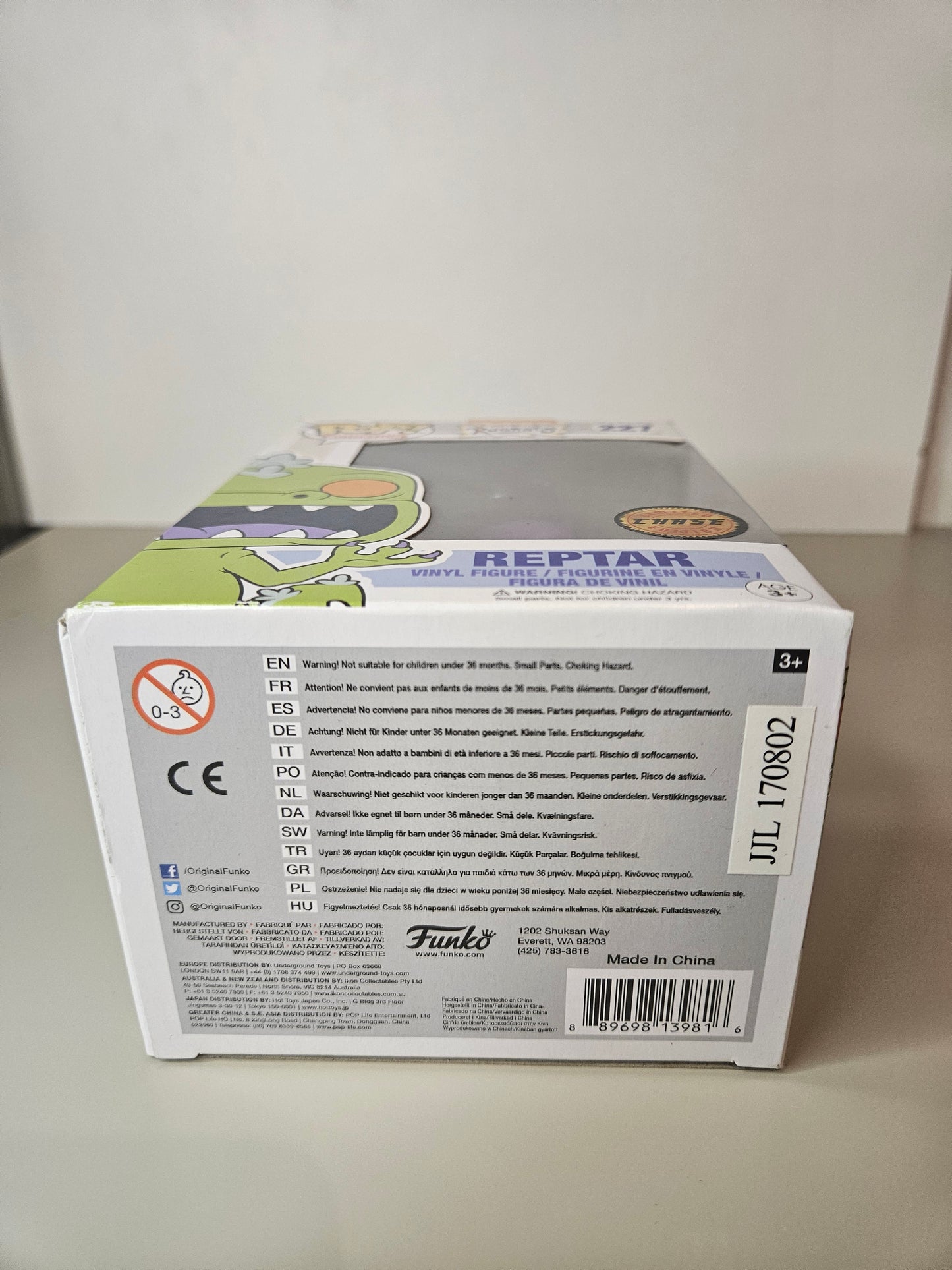 Funko Pop Reptar 227 Chase