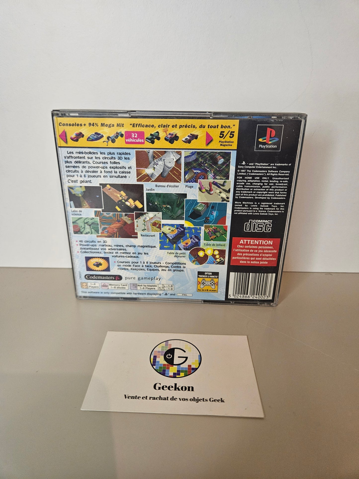 Playstation - Micromachine V3