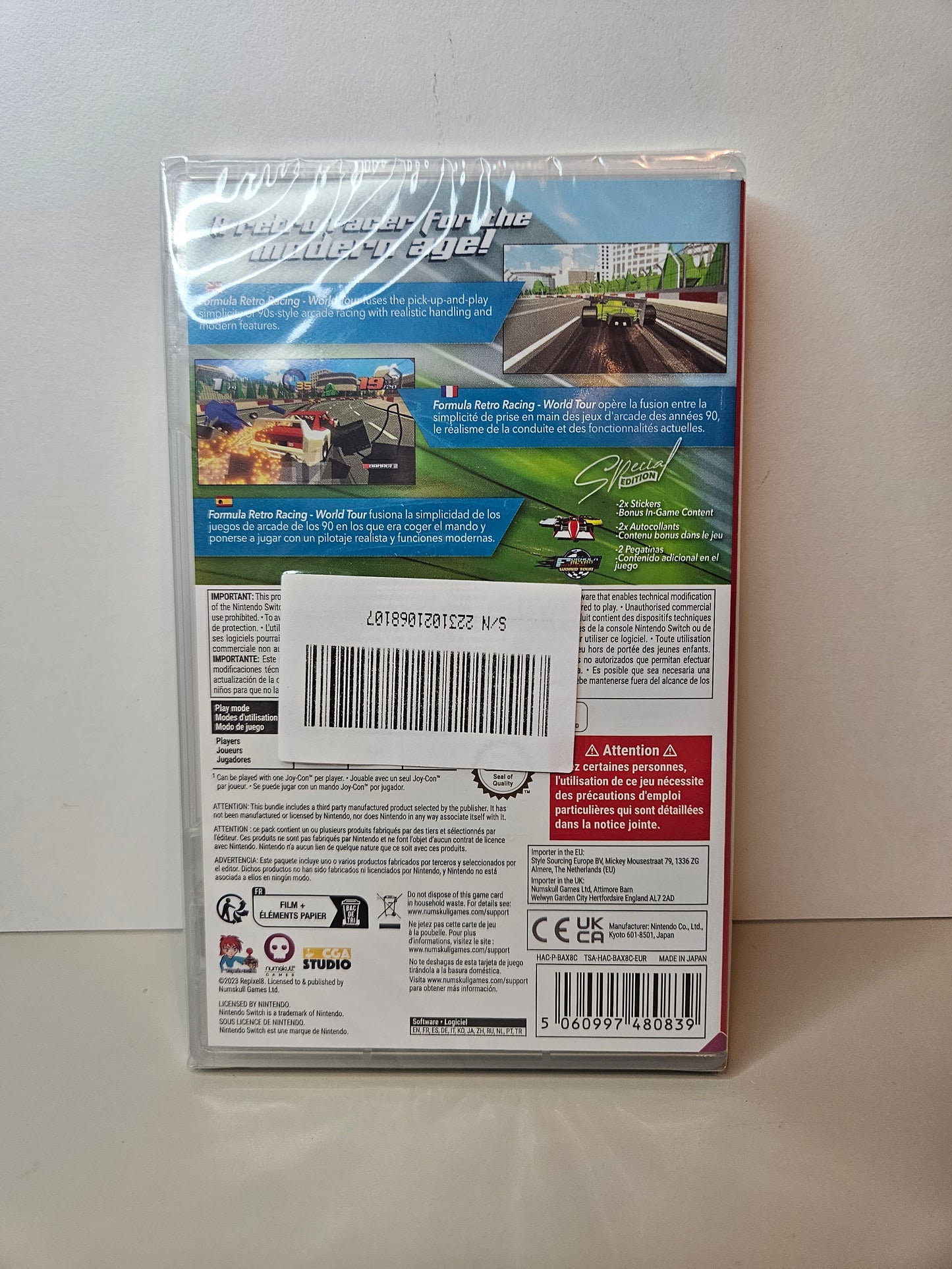 Nintendo - Formula Retro Racing