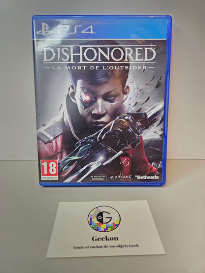 Playstation 4 - Dishonored La mort de l'outsiders