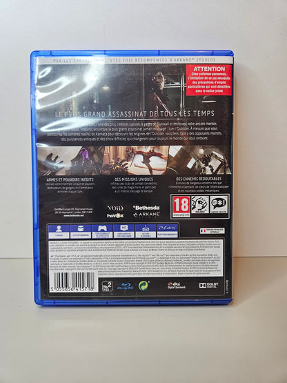 Playstation 4 - Dishonored La mort de l'outsiders