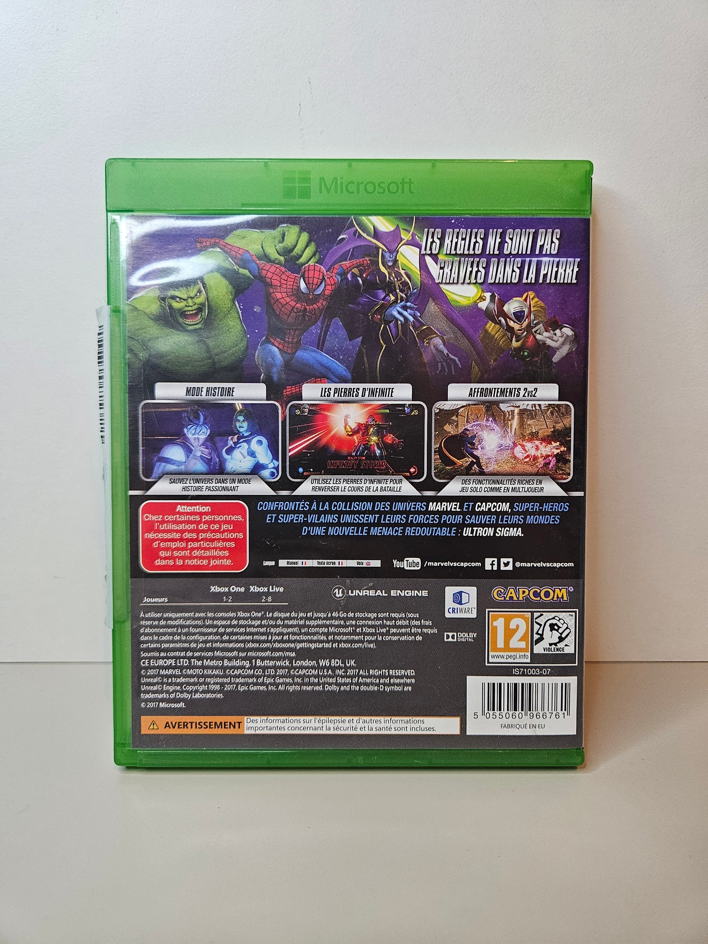 Xbox - Marvel VS Capcom