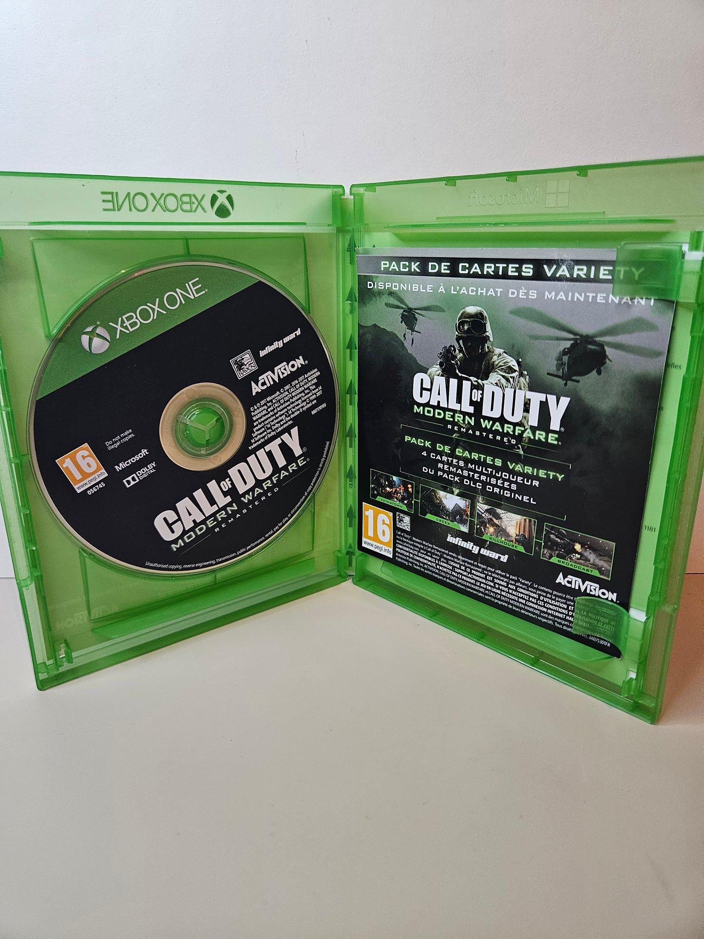 Xbox - Call of duty Modern Warfare