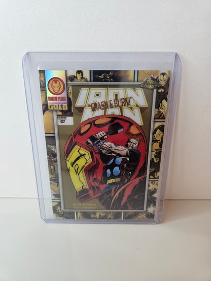 Iron Man Gold Card 6 Marvel Topps Chrome 2025