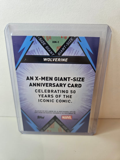 Wolverine X-Men Giant Size Marvel Topps Chrome 2025