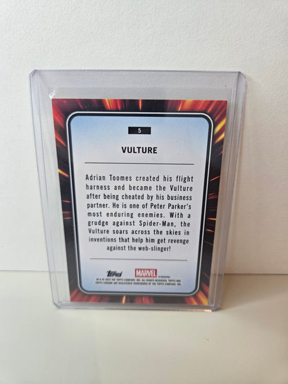 Vulture Gold Lava Marvel Topps Chrome 2025