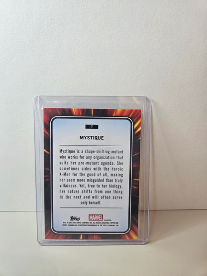 Mystique Marvel Topps Chrome 2025