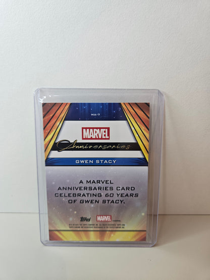 Gwen Stacy Marvel Topps Chrome 2025