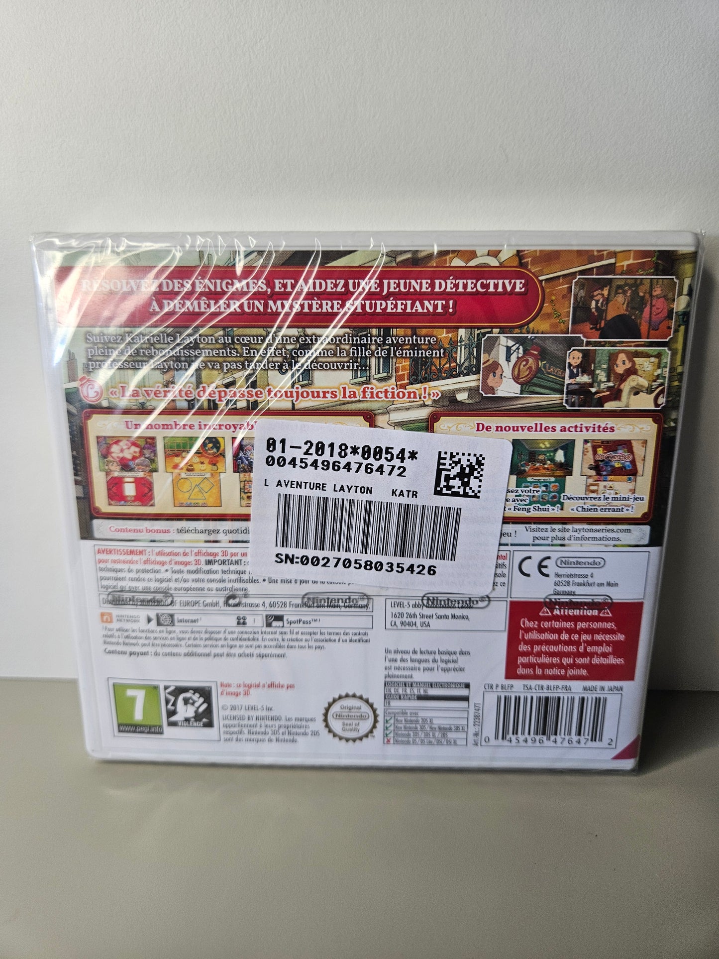 Nintendo - L'aventure Layton