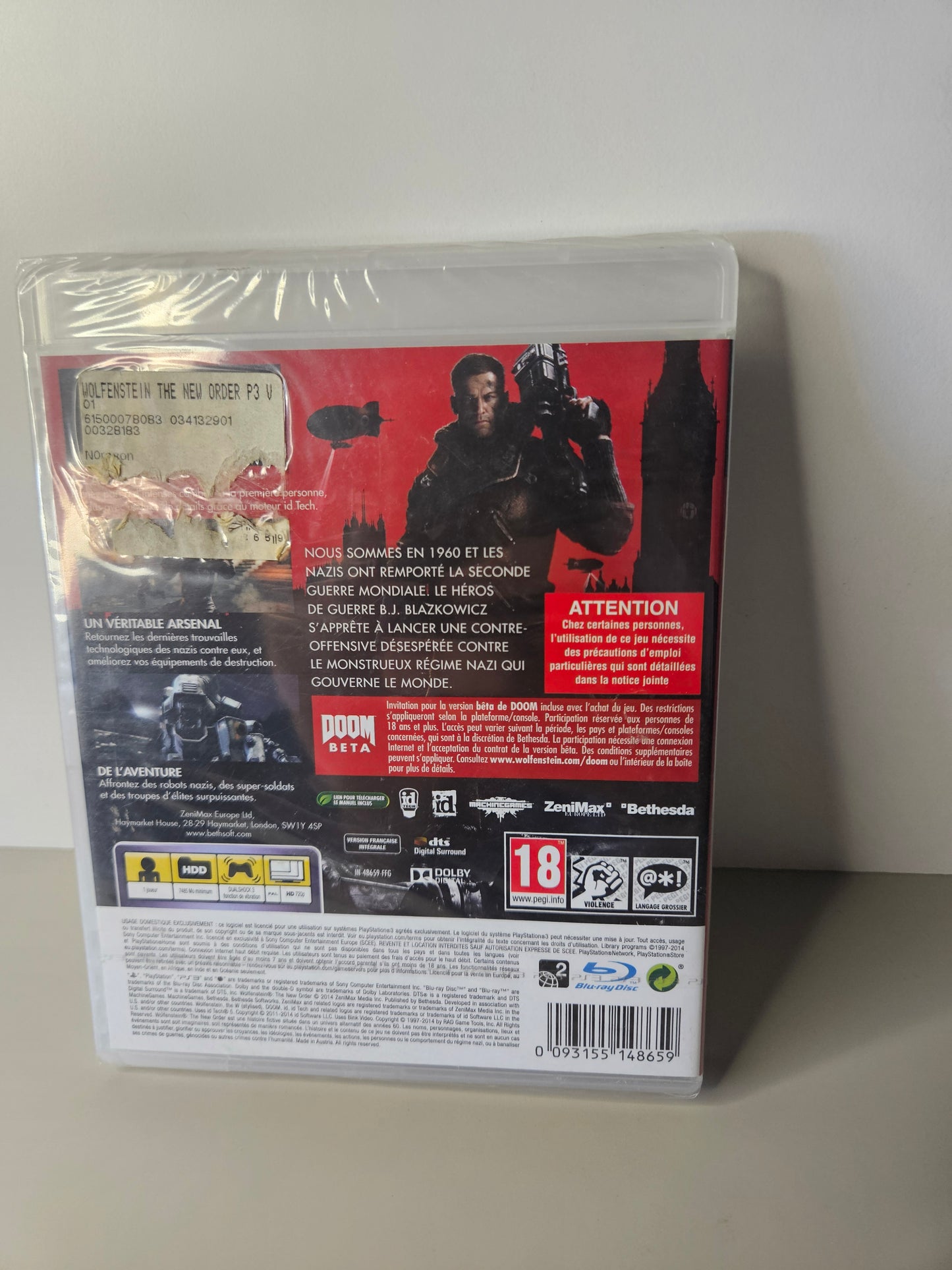 Playstation - Wolfenstein the new order