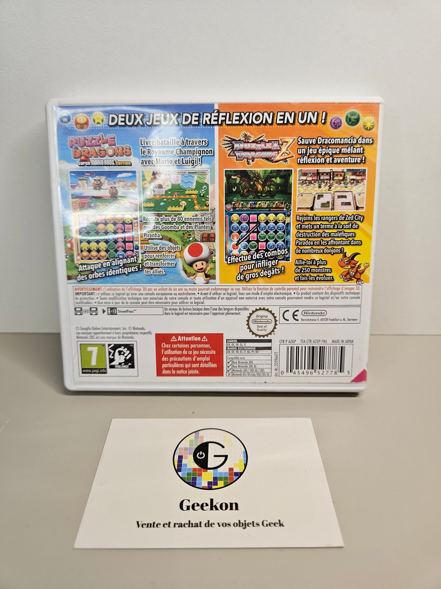 Nintendo - Puzzle Dragon x Mario