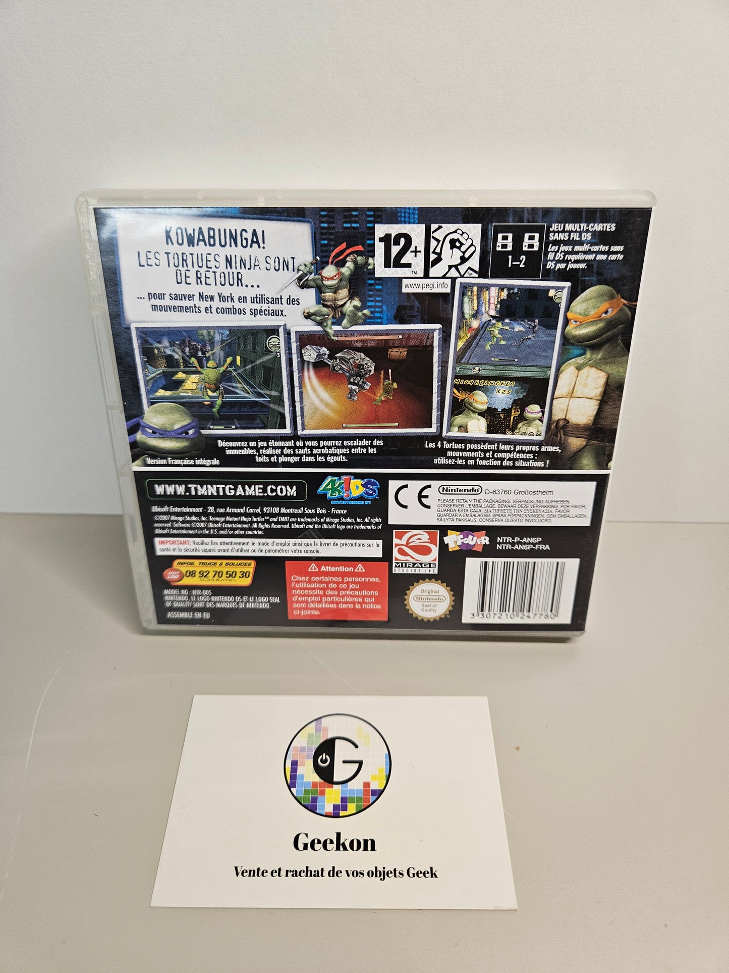 Nintendo - TMTN Les tortues Ninja