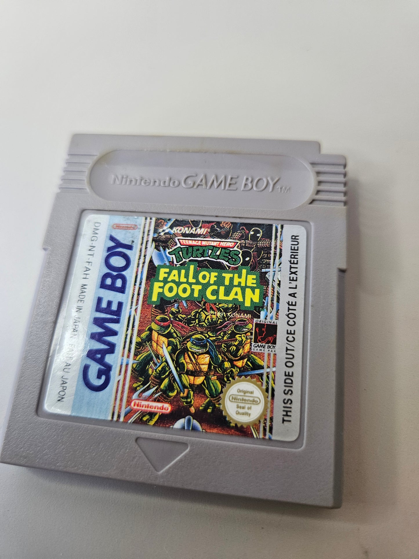 Nintendo - Turtles Fall of the foot clan