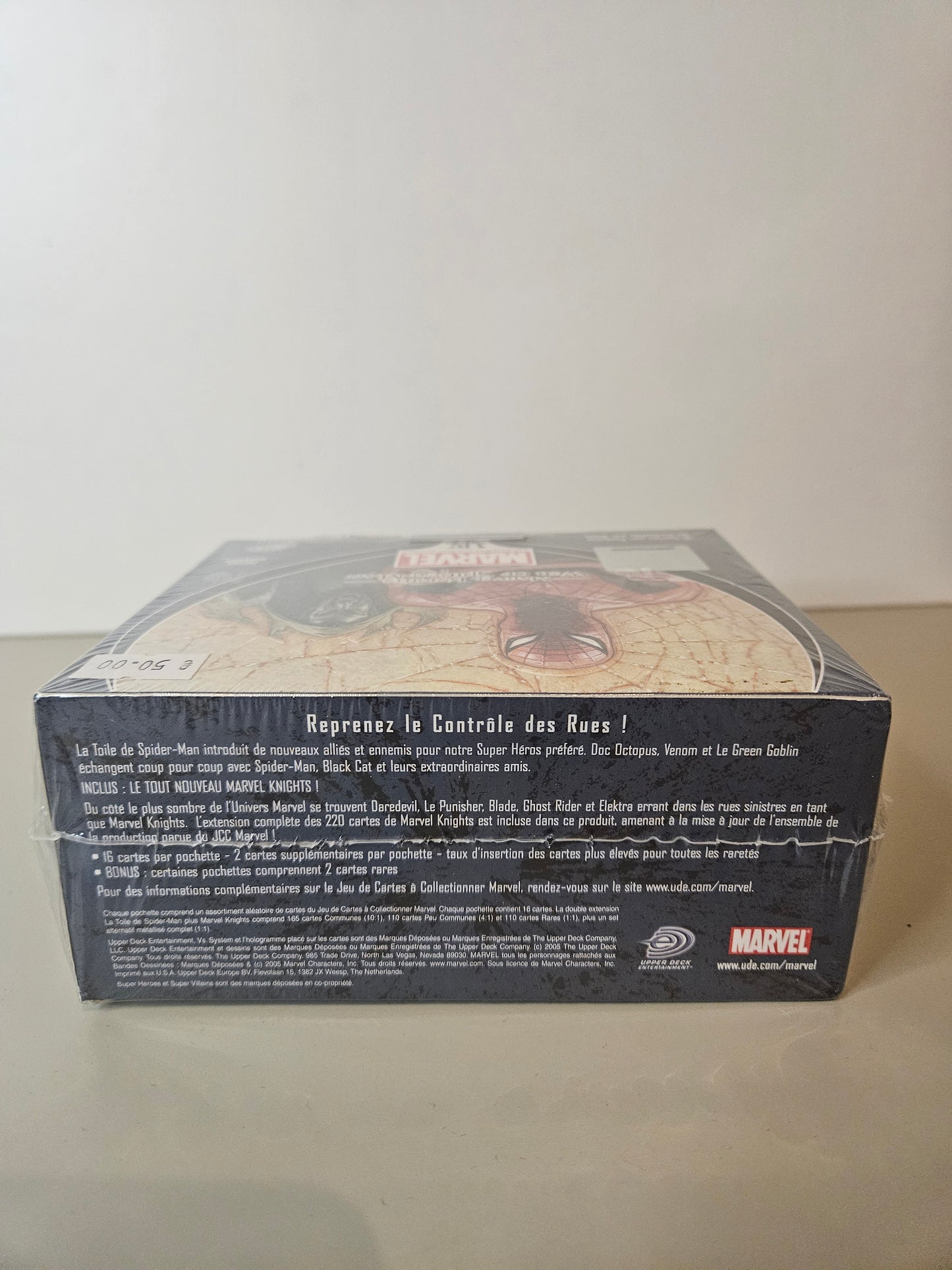 Display Marvel Spiderman Upper Deck