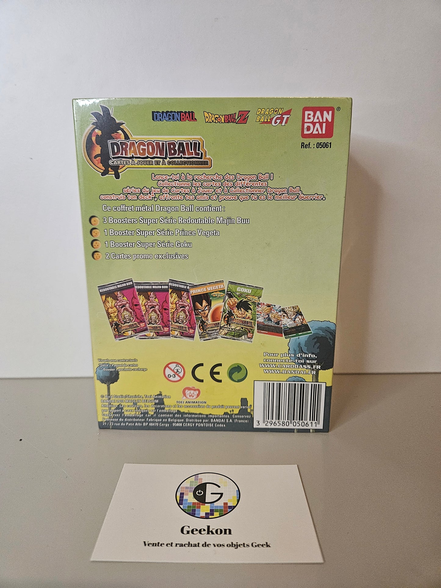 Coffret metal Dragon ball jcc