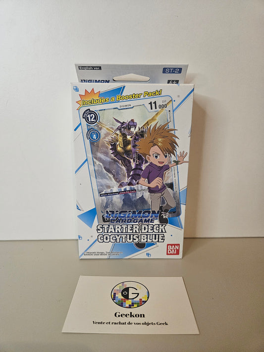 Digimon English version TCG ST-2 Starter Deck Cocytus Blue