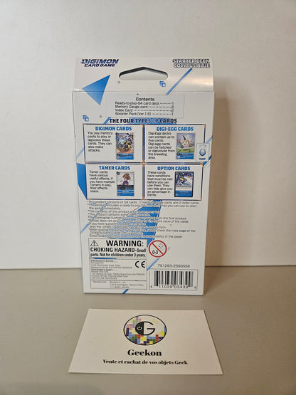 Digimon English version TCG ST-2 Starter Deck Cocytus Blue