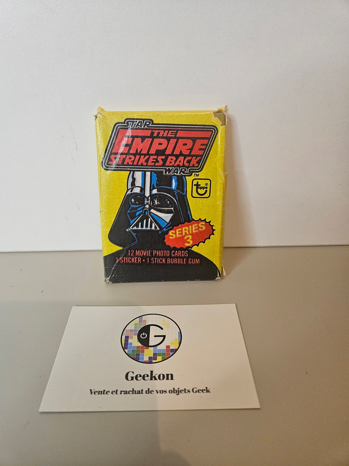 Pack ouvert The Empire Strikes Back Series 3 Topps - 1989