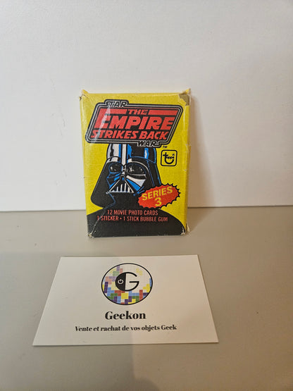 Pack ouvert The Empire Strikes Back Series 3 Topps - 1989