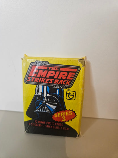 Pack ouvert The Empire Strikes Back Series 3 Topps - 1989