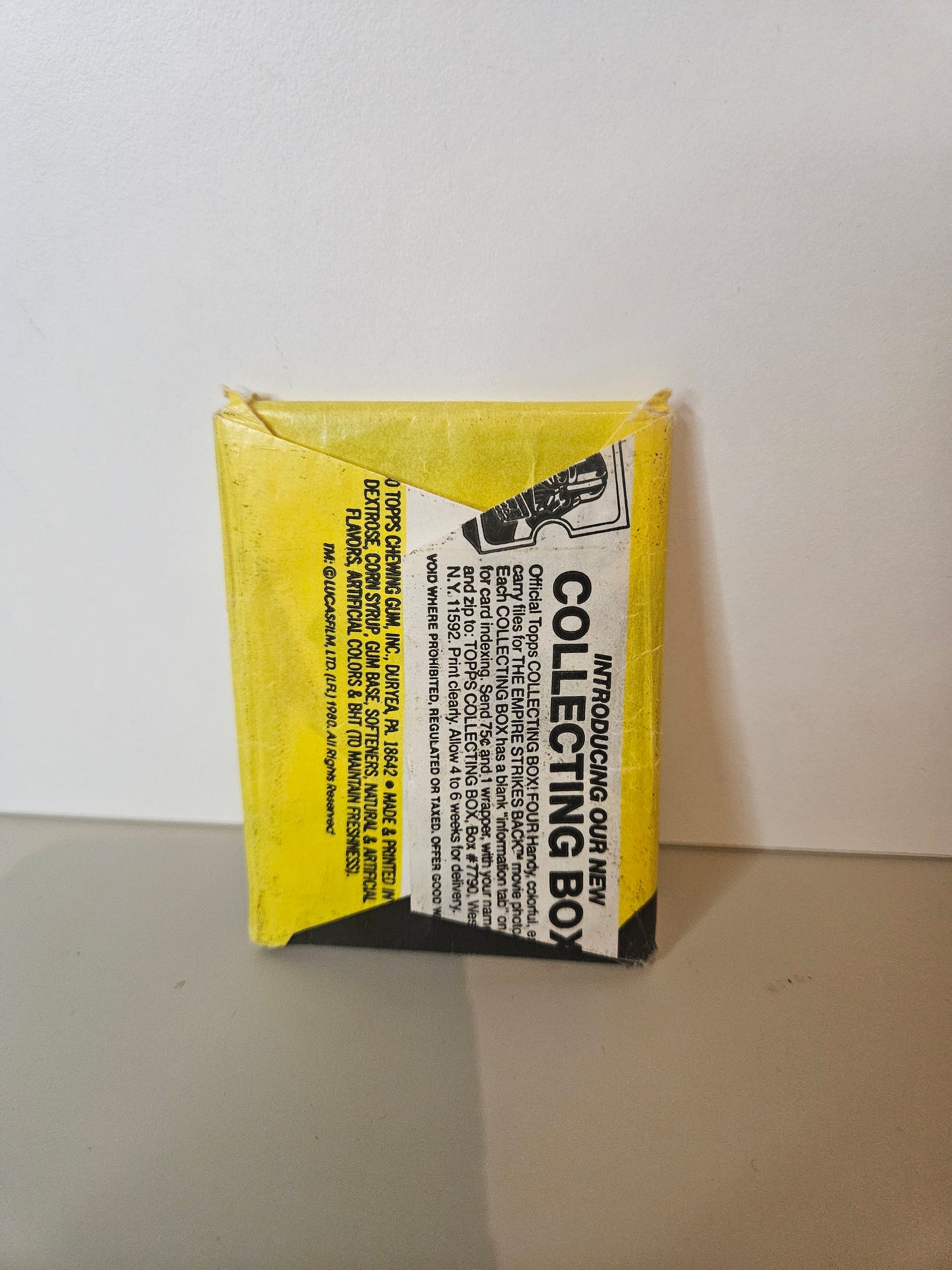 Pack ouvert The Empire Strikes Back Series 3 Topps - 1989