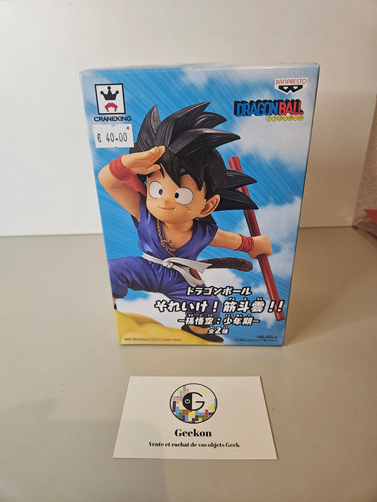 Figurine Banpresto Goku on Flying Nimbus Blue