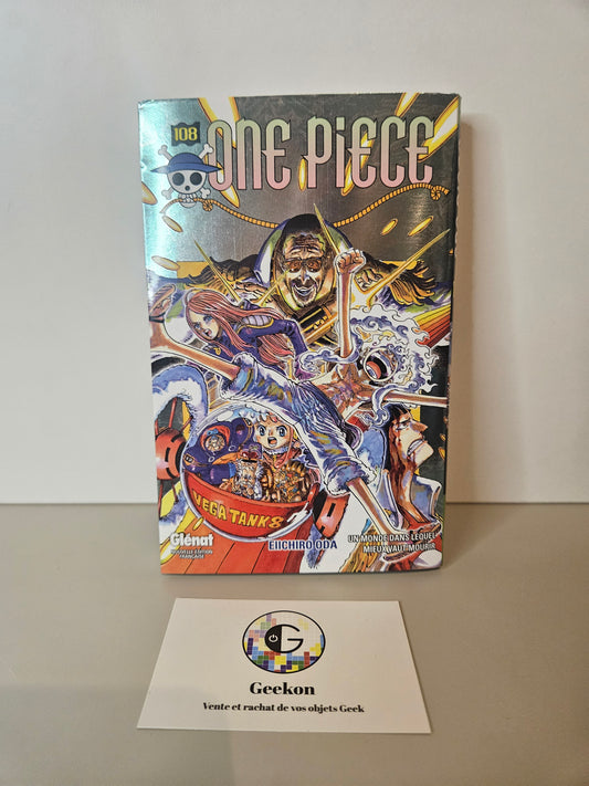 Manga ONE PIECE 108 Couverture Metallisée Collector