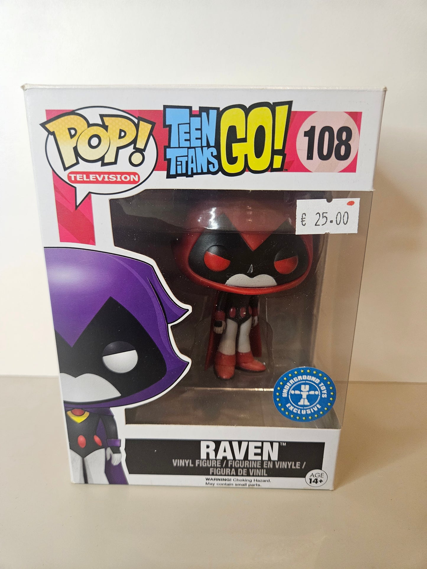 Funko Pop Teen Titans GO ! Raven Exclusive