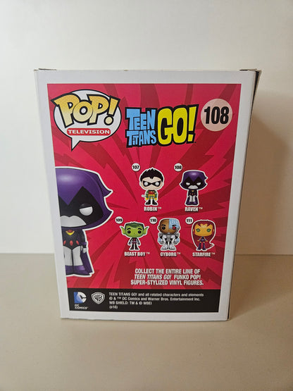 Funko Pop Teen Titans GO ! Raven Exclusive