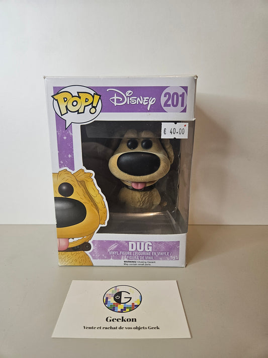 Funko Pop Dug La Haut ! Up ! Disney Flocked