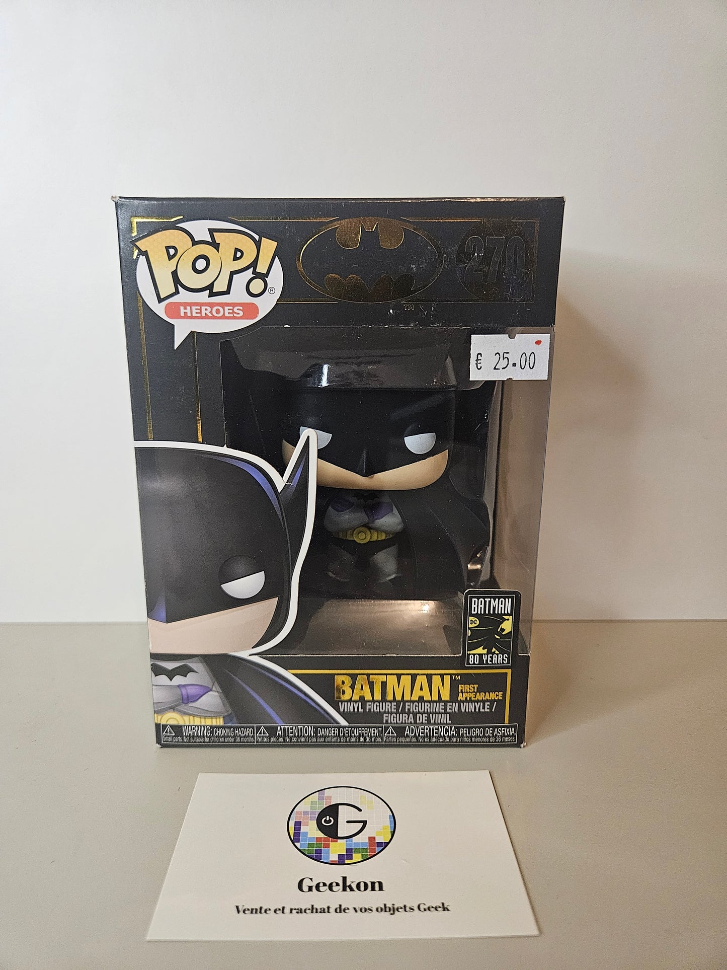 Funko Pop Batman First Appaence 270