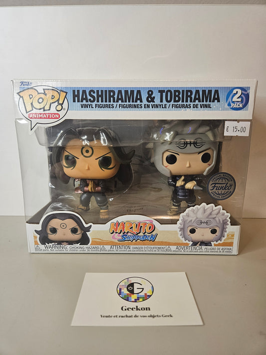 Funko Pop Double Pack Naruto Hashirama Tobirama