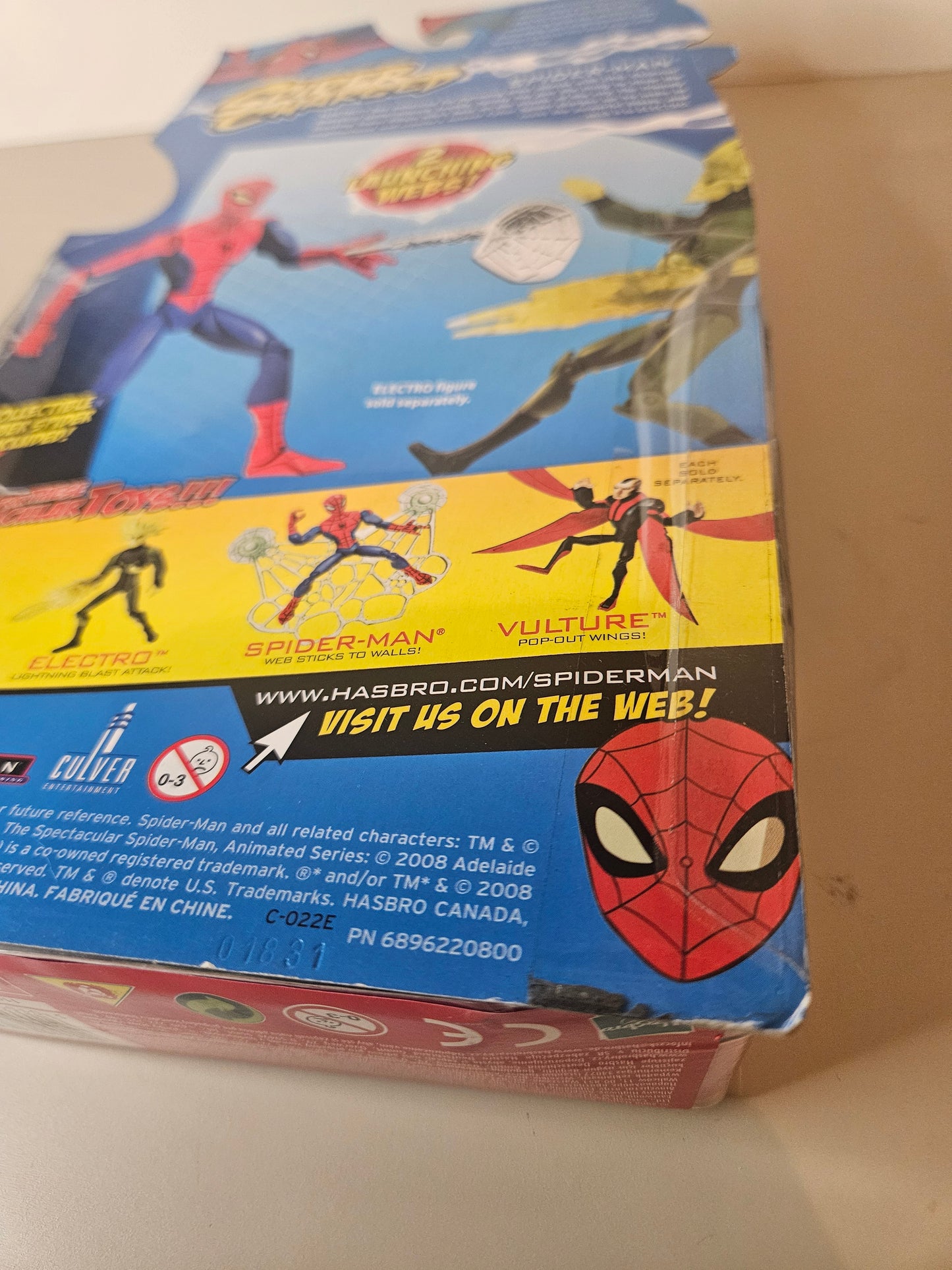 The Spectacular Spider-man Animated Series Hasbro 2007