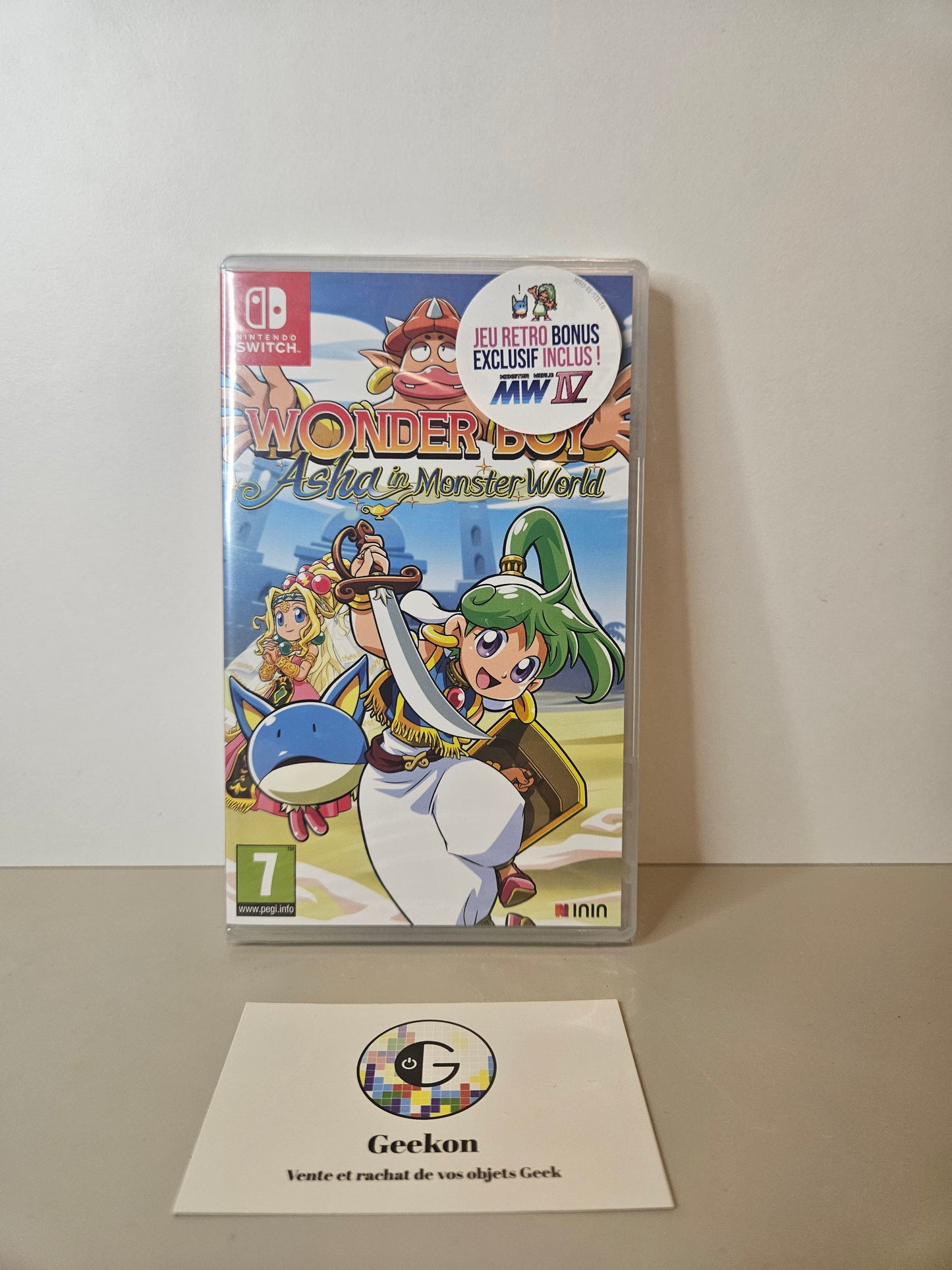 Nintendo - Wonder Boy Asha in Monster World NEUF