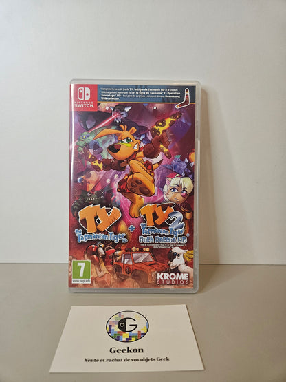 Nintendo - Ty The Tasmanian Tiger HD + Ty The Tasmanian Tiger 2