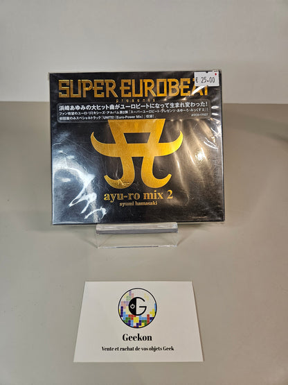 Super Eurobeat Ayu-Ro Mix2 Ayumi Hamasaki CD SOUNDTRACK INITIAL D DDR