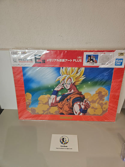 Lot E ichiban Kuji Dragon Ball History of rivals Genga
