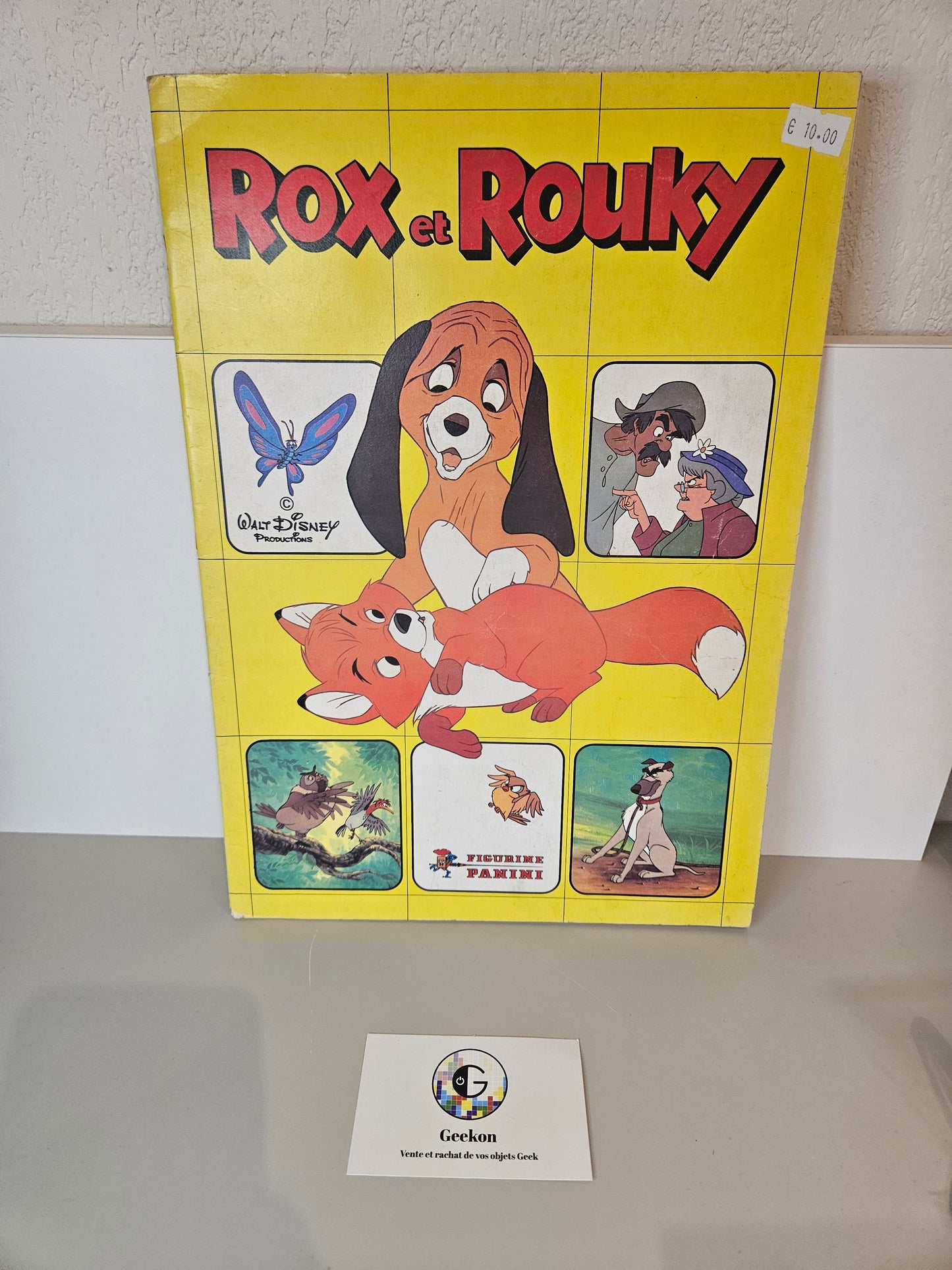 Album Panini Rox et Rouky Vintage