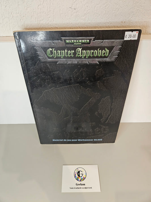 Livre Warhammer 40000 Chapter Approbed