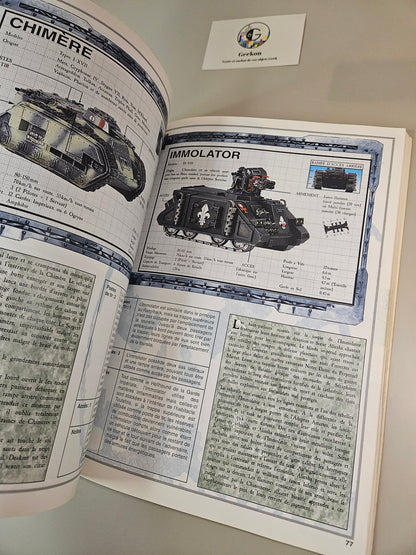 Livre Warhammer 40000 Chapter Approbed