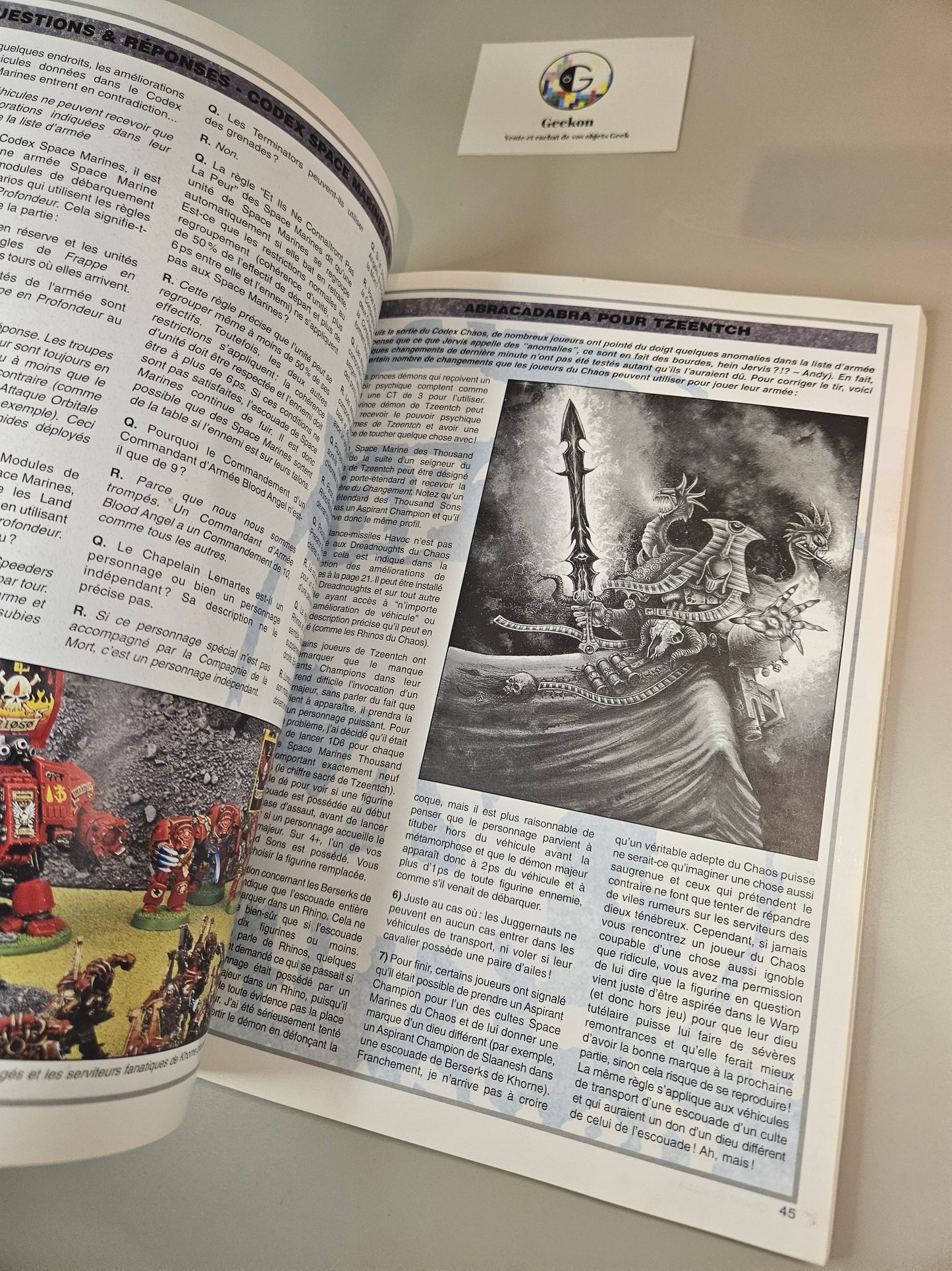 Livre Warhammer 40000 Chapter Approbed