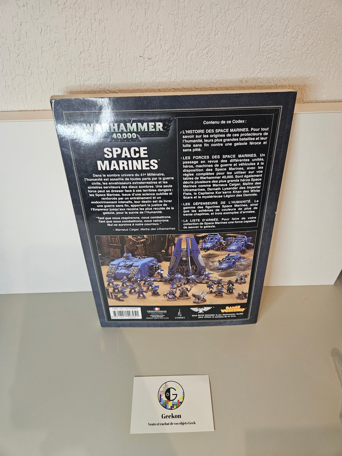 Codex Space Marines Warhammer 40000