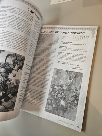 Codex Space Marines Warhammer 40000