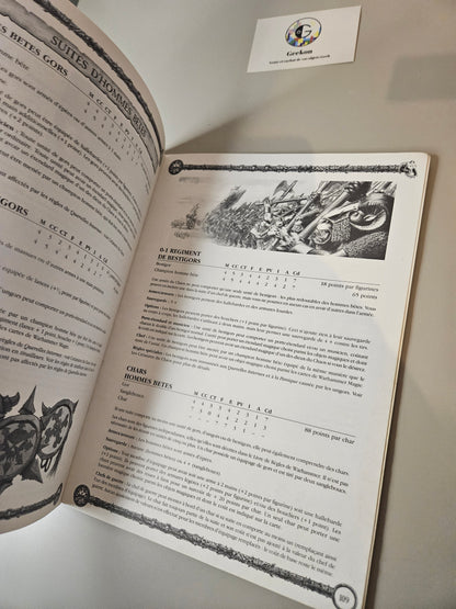 Livre Warhammer Royaume du Chaos