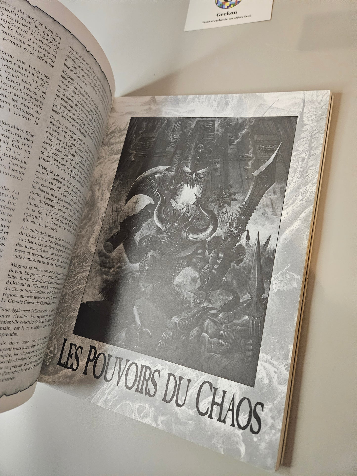 Livre Warhammer Royaume du Chaos