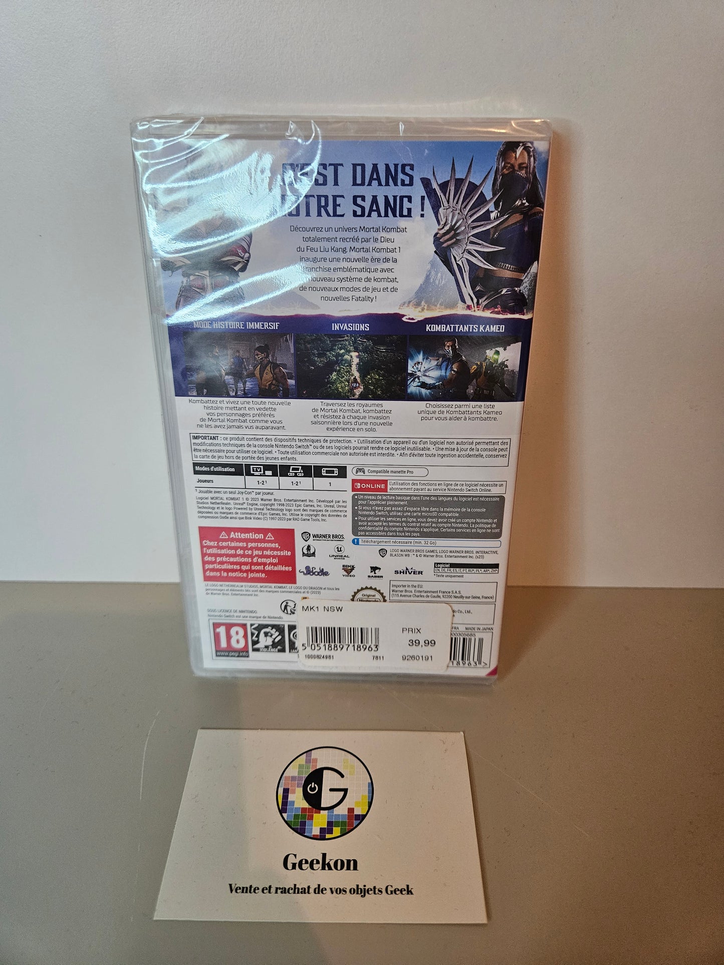 Nintendo - Mortal Kombat 1